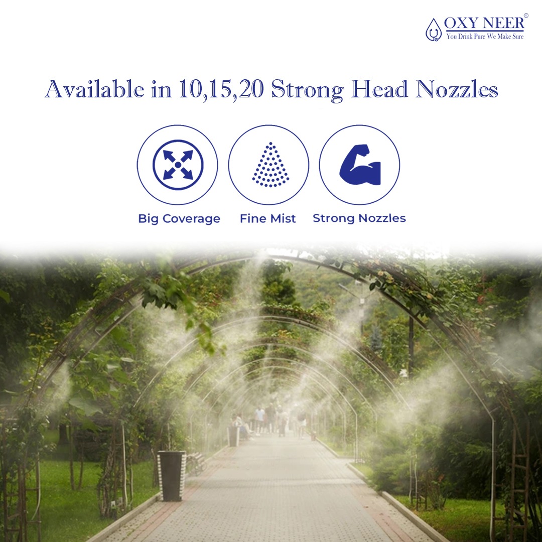 OXYNEER FOGGER SYSTEM 10, 15, 20 Nozzel Heads